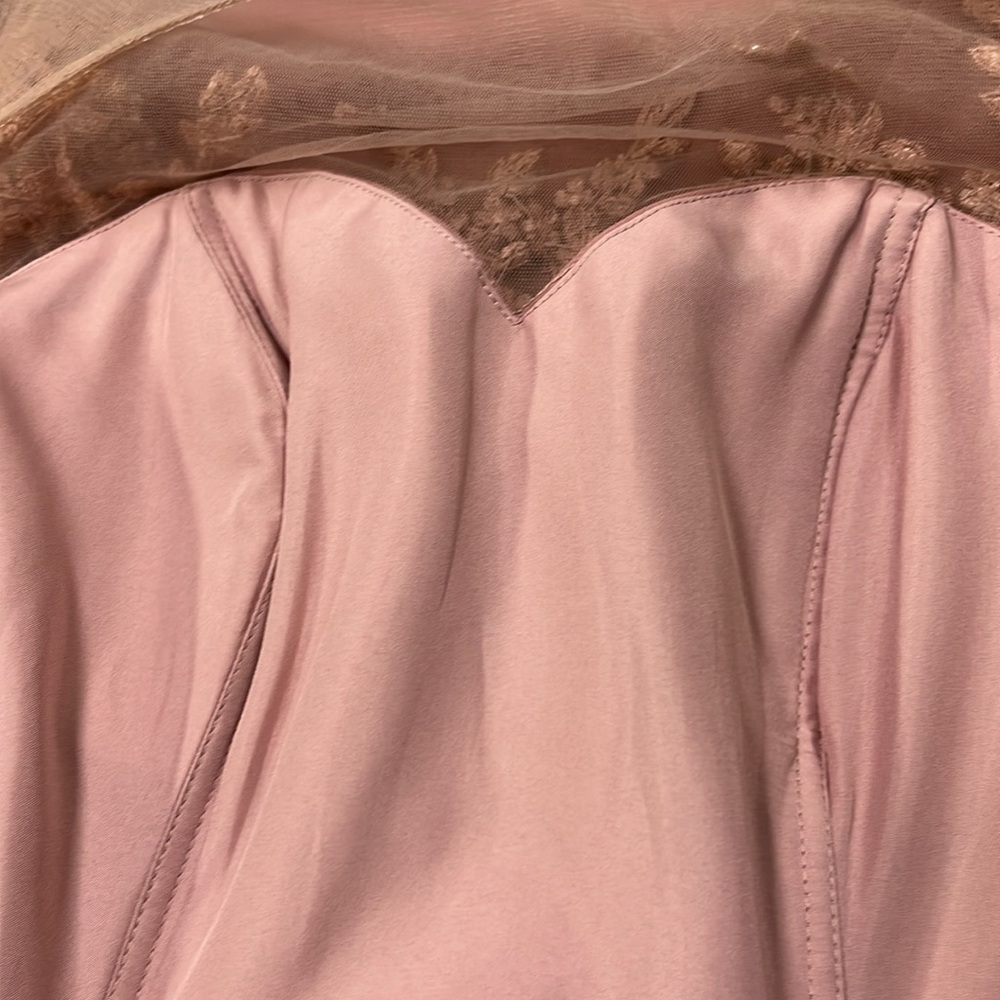 AZAZIE NWT "Libby" Mother/Aunt of the Bride Dusty Rose Bridesmaid/Prom Dress 6 - Picture 12 of 16